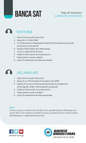 como pagar impuestos en linea en la página del SAT