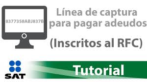 como pagar impuestos en linea en la página del SAT