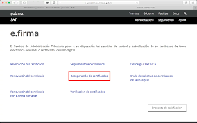 como hacer una firma electronica del SAT