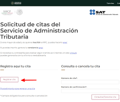 ¿Cómo hacer una cita en el SAT Guía paso a paso