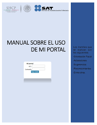 Portal SAT Trámites que puedes realizar por internet 