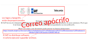 ¿Cómo saber si un documento realmente es del SAT?