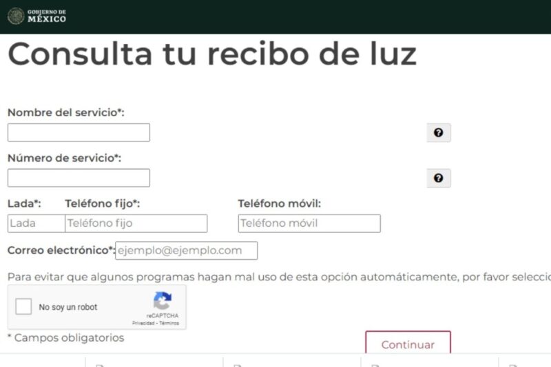 ¿Cómo imprimir mi recibo de luz? Imprime y descarga tu recibo de CFE