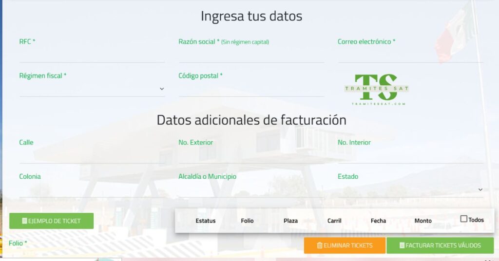 Facturación en GANA México