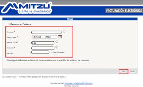 Facturación Mitzu: pasos y requisitos para descargar tu factura