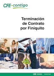 Solicitud de finiquito CFE