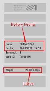 Aeropuertos y Servicios Auxiliares Facturaci贸n en l铆nea