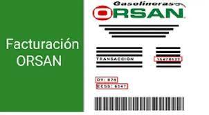 Orsan Facturación en línea