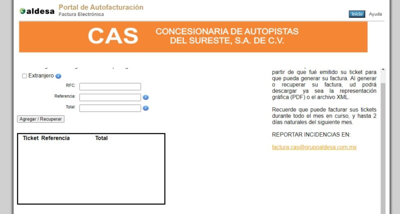 factura casmexico