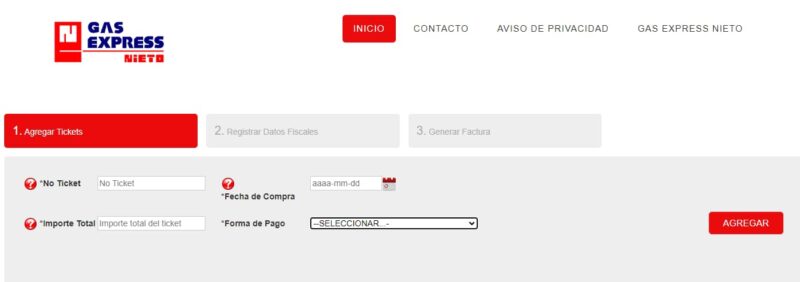 facturacion gas nieto